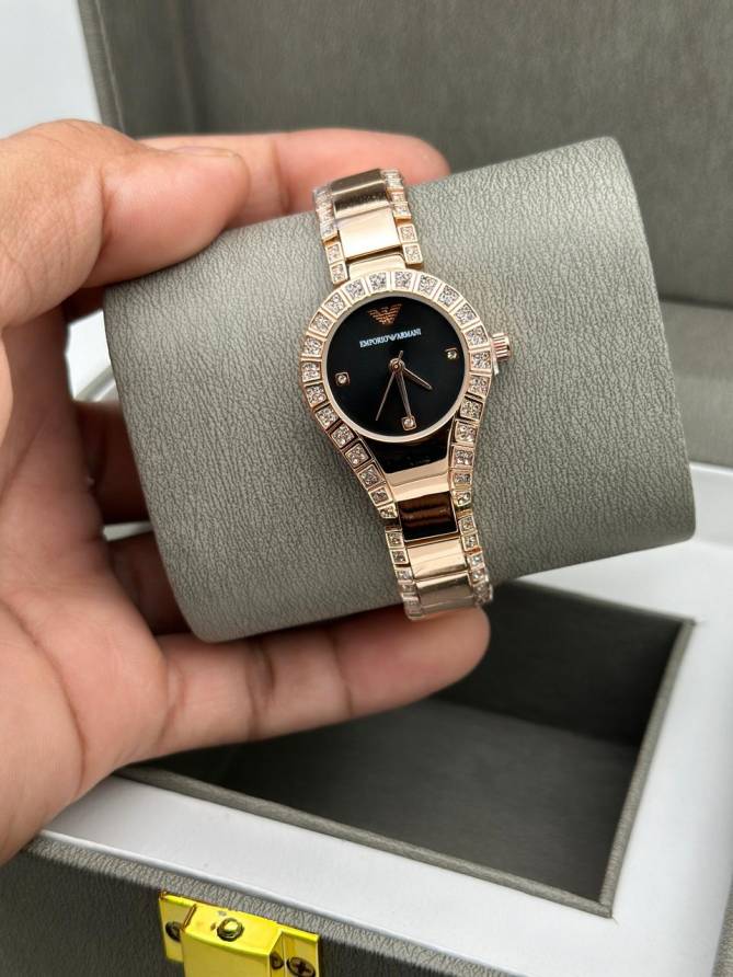 Fancy Party Wear Emporio Armani Watch Wholesale Price In Surat
